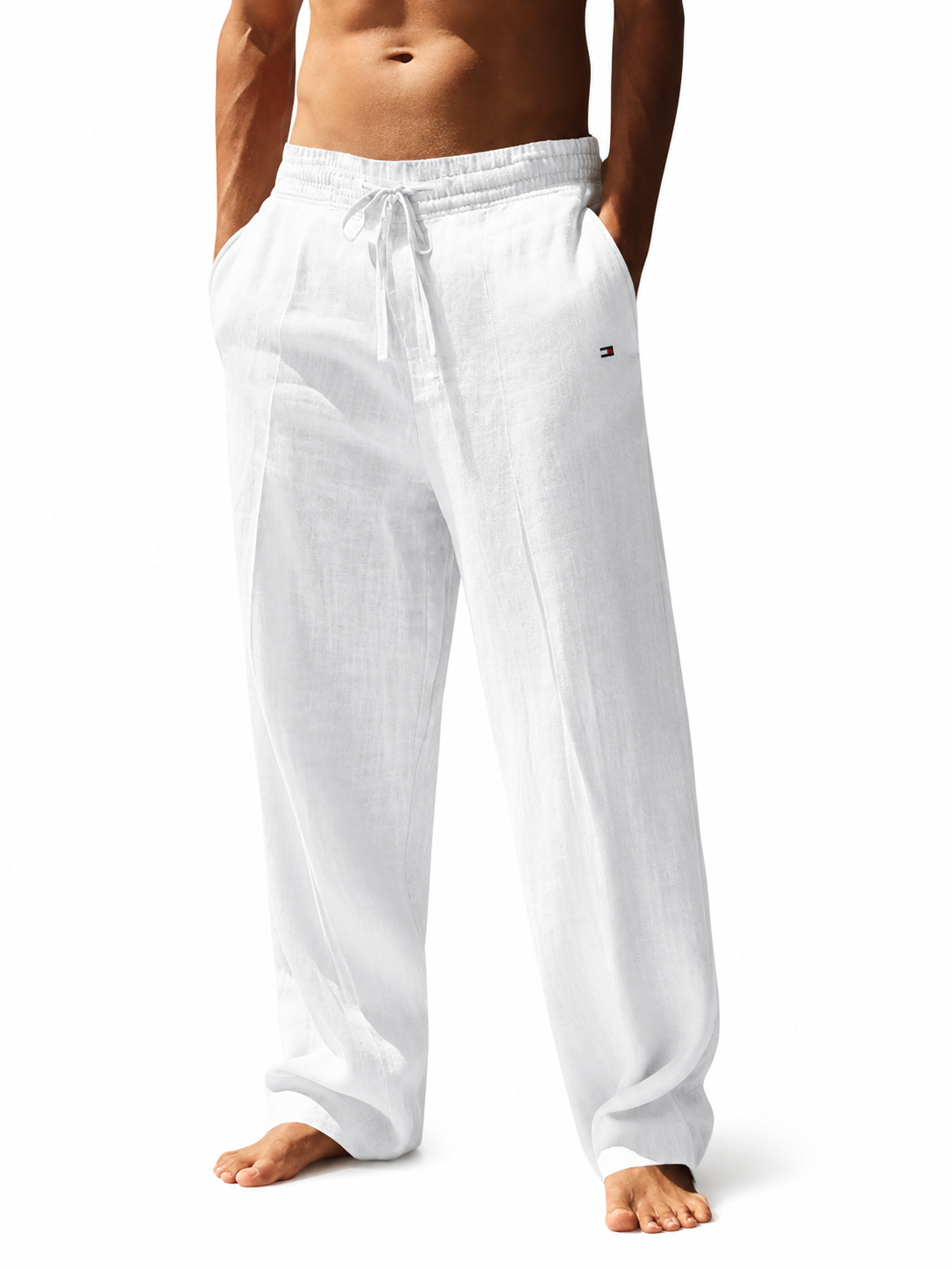 Pantalon en lin Portofino