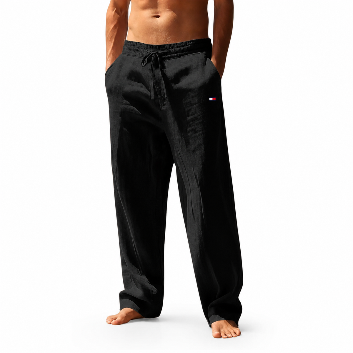 Pantalon en lin Portofino