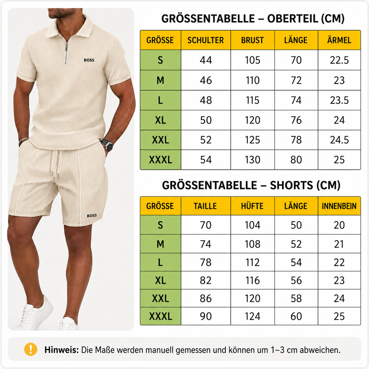 Ensemble Polo Zippé Sport (1 ACHETÉ, 1 OFFERT)