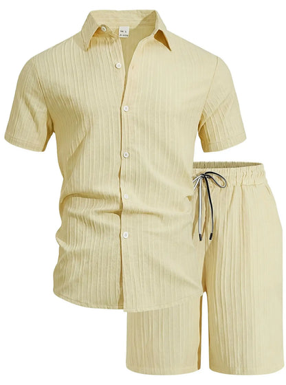 Ensemble d'été Amalfi – chemise & short