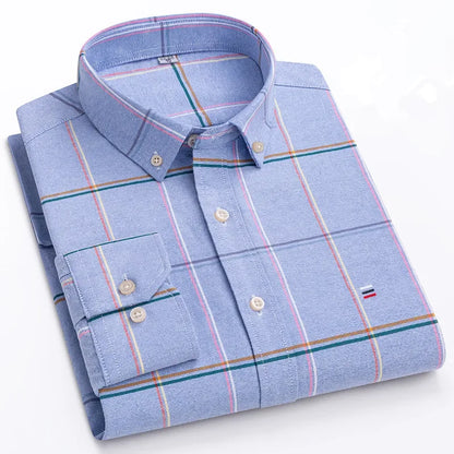 Chemise Oxford manches longues