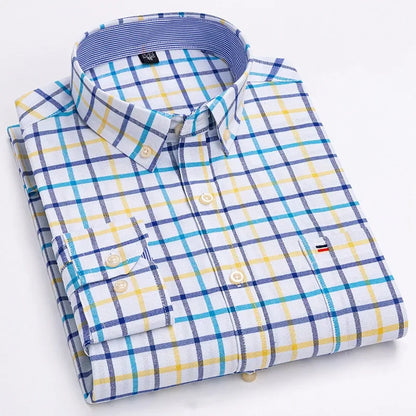 Chemise Oxford manches longues