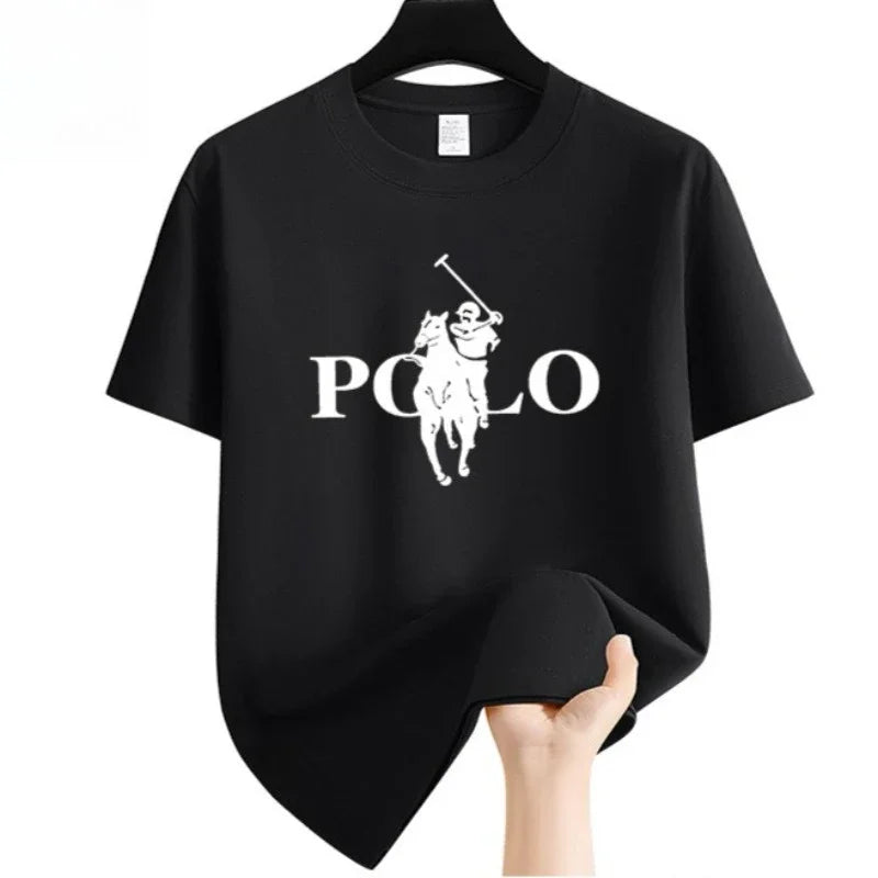 T-shirt en coton brodé