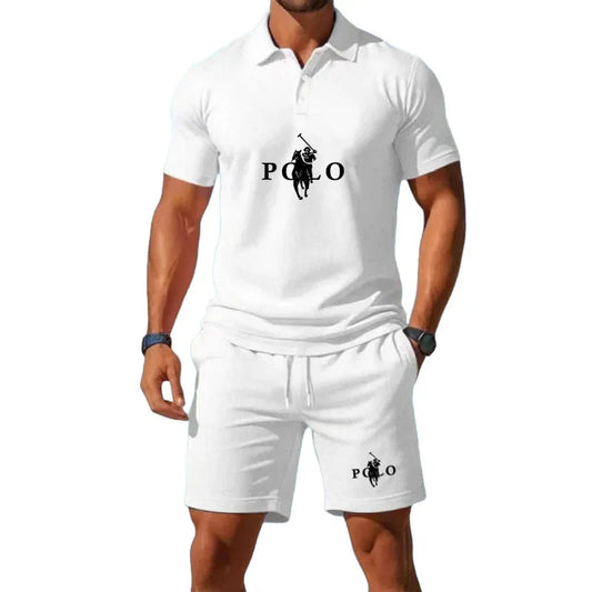 Ensemble polo demi-zip