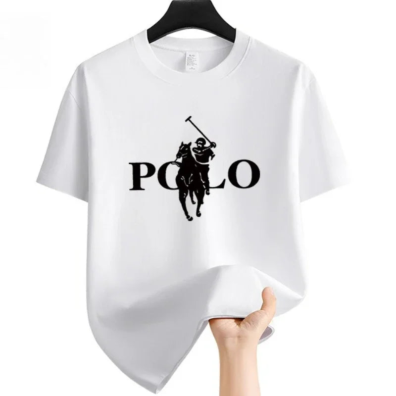 T-shirt en coton brodé