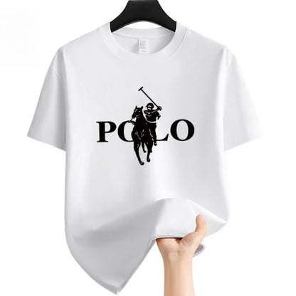T-shirt en coton brodé