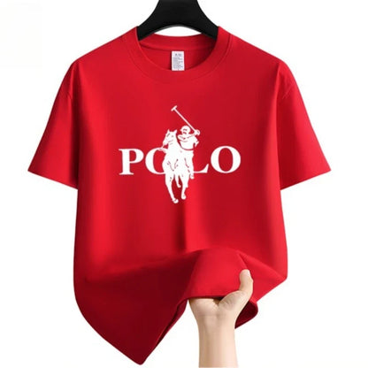 T-shirt en coton brodé