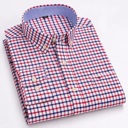 Chemise Oxford manches longues