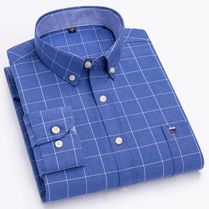 Chemise Oxford manches longues