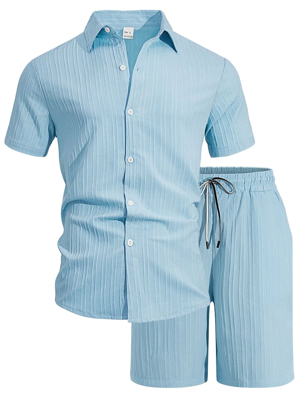 Ensemble d'été Amalfi – chemise & short