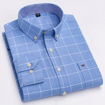 Chemise Oxford manches longues