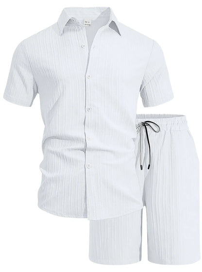 Ensemble d'été Amalfi – chemise & short